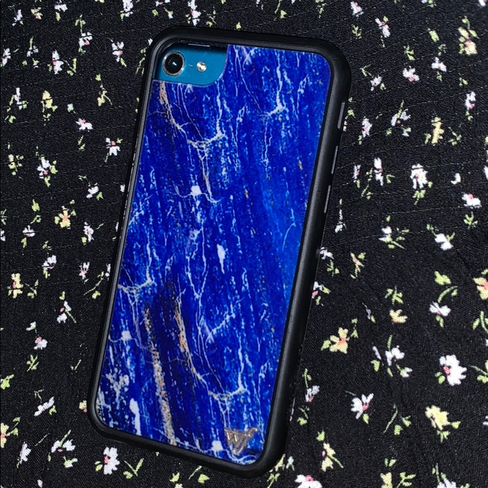 Wildflower Cases blue marble IPhone 8 case